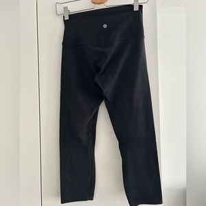 Black lululemon leggings size 6